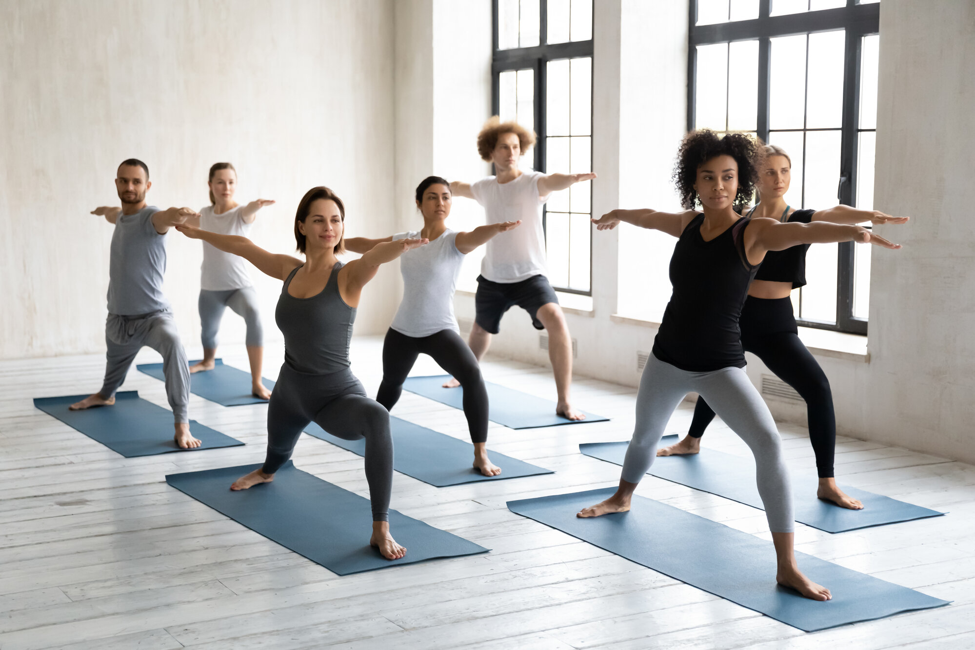Hatha Yoga class